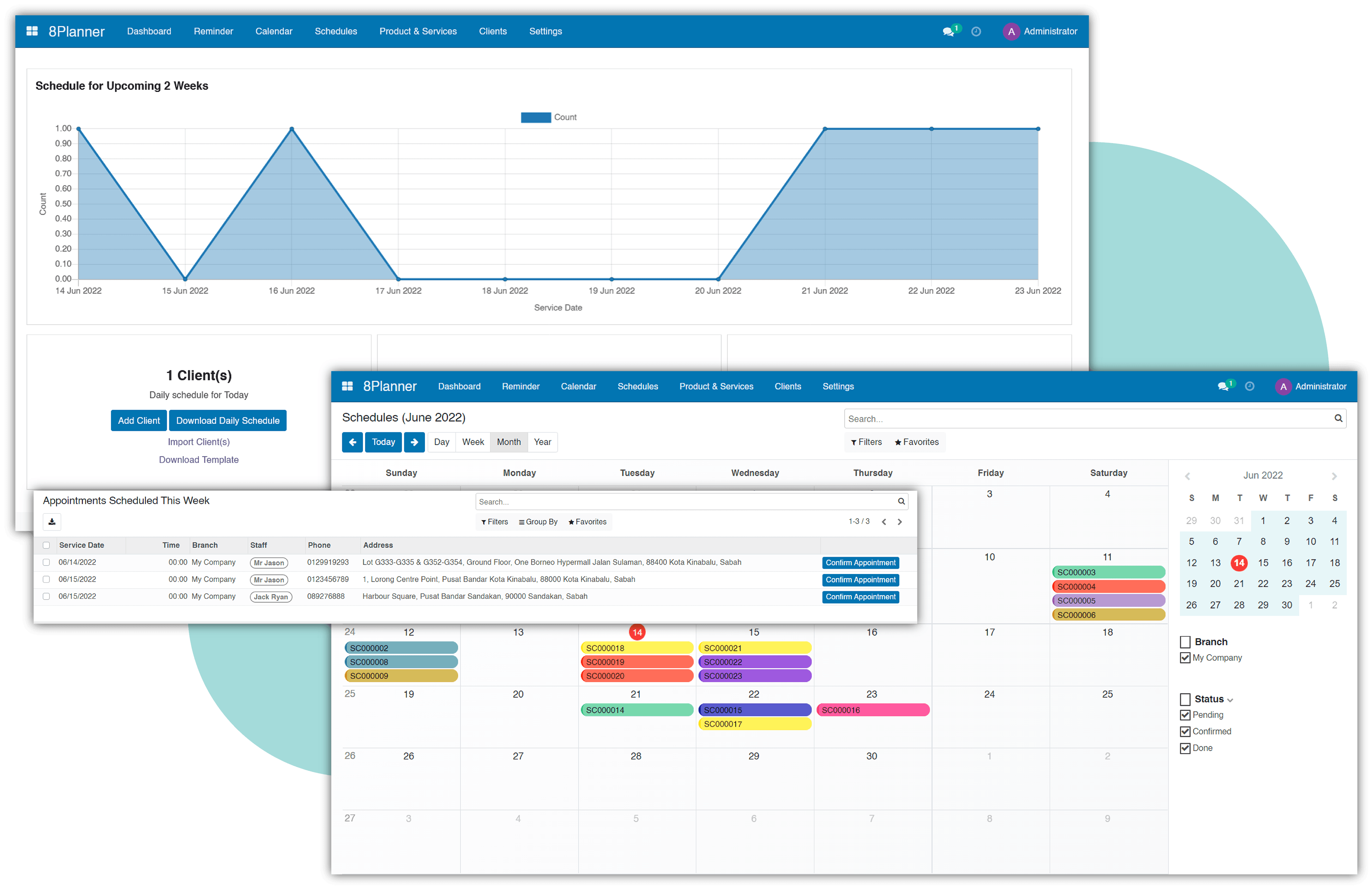 8Planner Platform